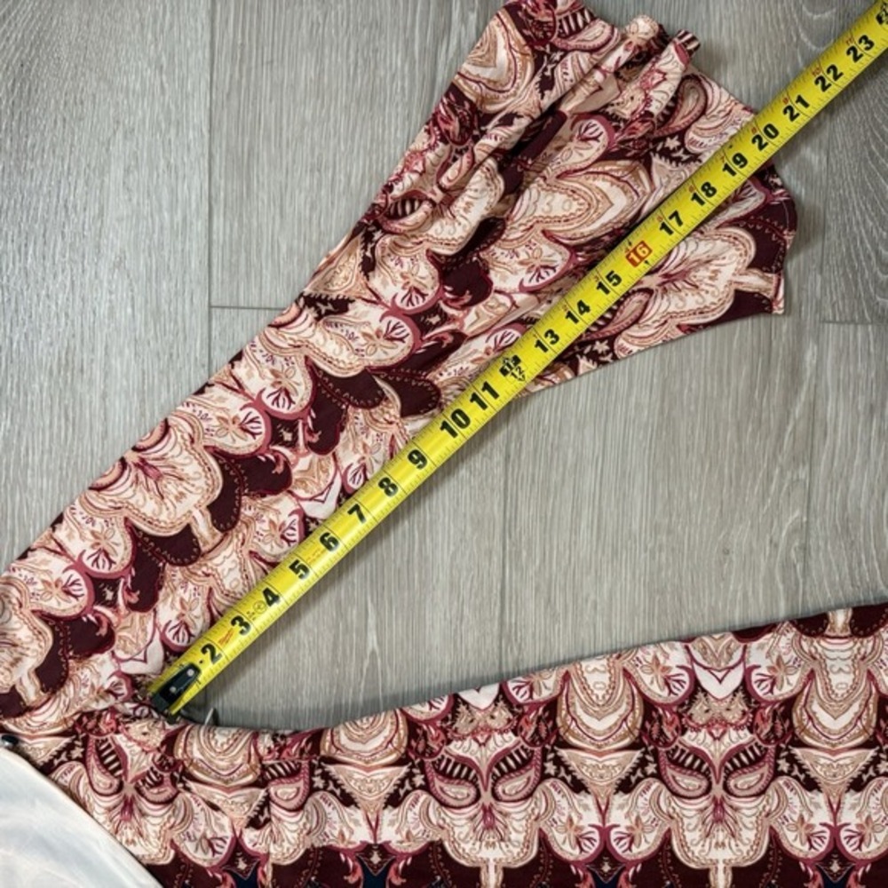 Free People Red and Black Patterned Mini Dress - Picture 7 of 10